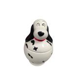 Dalmatian Dog Ceramic Mug with Lid (K)
