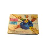 Hands Down Board Game Original 1964
