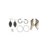 Lot of 5 Pairs of Mixed Earrings (J)