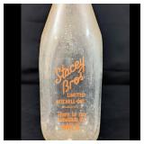 Stacey Bros Milk Bottle