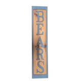 Bears Decorative Wooden Wall Sign (P)