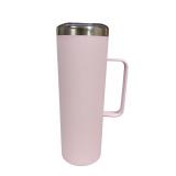 Indigo Pink Stainless Steel Travel Mug (K)