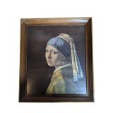 Framed ï¿½Girl with a Pearl Earringï¿½ Print (P)