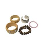Lot of 5 Costume Bracelets & Bangles (J)