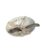 Pier 1 Imports Dip Bowl & Spreader Set (K)