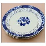 Set of 4 Butterflu Dinner Plates