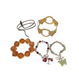 Lot of 5 Costume Bracelets (J)
