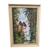 Vintage Oil Painting-Mr. Dongala M'bangi (P)
