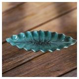 Blue Mountain Pottery - Leaf Shaped Fruit Plate