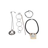 Lot of 4 Modern Costume Necklaces (J)