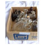 Vintage 12 Lot of Bottles