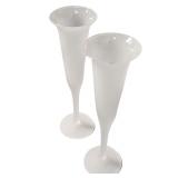 Frosted Champagne Glasses