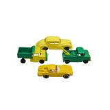4 Various Plastic Toys