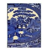 Vintage Allertons Blue Willow Serving Platter