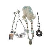 Lot of 5 Statement Necklaces (J)