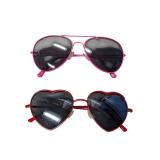 Lot of 2 Pink & Red Fashion Sunglasses (C)
