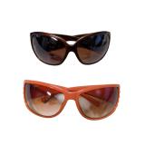 Lot of 2 Fashion Sunglasses ï¿½ Orange & Brown (C)