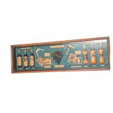 Framed ï¿½Wines of the Worldï¿½ Shadow Box Dï¿½cor (U)