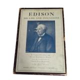 Edison His Life and Inventions Hardcover