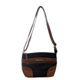 Rosetti Black & Brown Crossbody Bag (C)