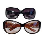 Lot of 2 Marked as DG & Pearl Accent Sunglasses(C)