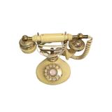 Vintage TeleConcept Rotary Dial Telephone (U)