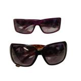 Lot of 2 Sunglasses - Purple & Tortoise (C)
