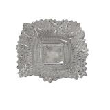 INDIANA GLASS Clear Diamond Point-Candy dish