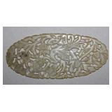 Oval Jade Plaque