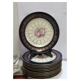 A Set of 11 Rosenthal I v o r y Dinner Plates