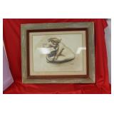 A Watercolour by Listed Artist Michael Chomyk