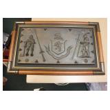 Antique Bronze Plaque