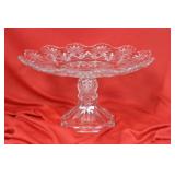 A Press Glass Compote