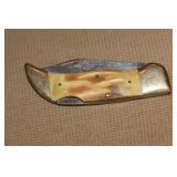 Parker and Son K401 Stag Handle Pocket Knife
