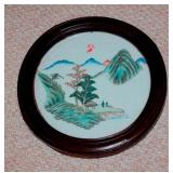 Antique Chinese Porcelain Plaque