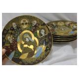 Lot of 6 Satsuma Plates