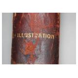1910 French Illustration Hardcover Book