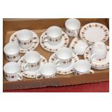 Set of 11 Chinese Export Cups and Saucers