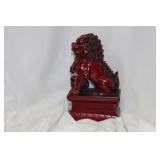 A Chinese Resin Lion
