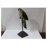 A Wooden Bird on Stand