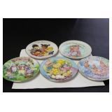 A Lot of 5 Avon Collector's Plate