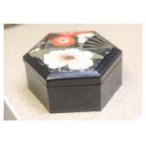 Japanese Octagon Lacquer Box