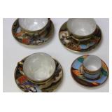 Lot of 15 Japanese Cups, Saucers and Plates