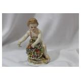 A Signed Meissen Figurine