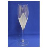 Etched Glass Goblet
