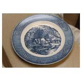 Currier and Ives Plate