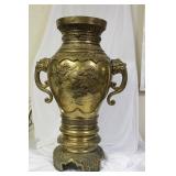 A Chinese Bronze/Brass Urn
