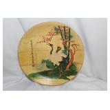 A Chinese Bamboo Plate
