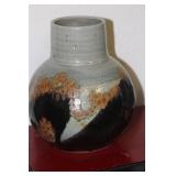 Signed Art Pottery Bottle
