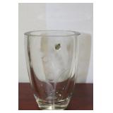 A Swedish Bergdala Etched Vase